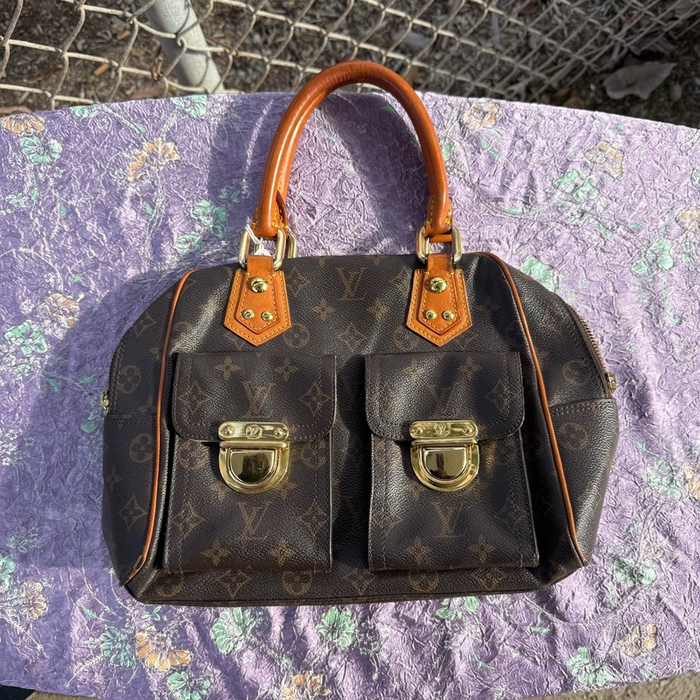 Louis Vuitton Dark Brown Monogram Satchel